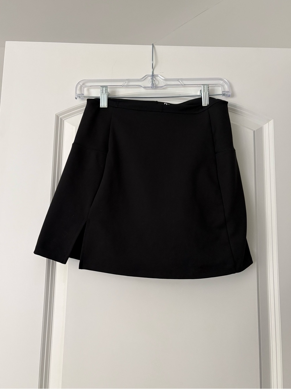DSG Black Skirt with Front Slit